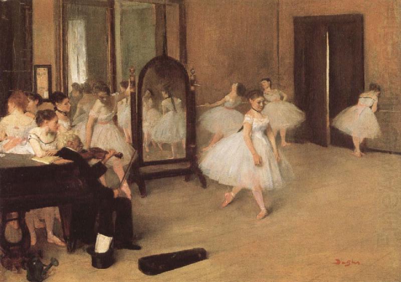 Edgar Degas The Dancing Class china oil painting image